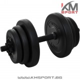 Разглобяем дъмбел 10кг с PVC покритие
